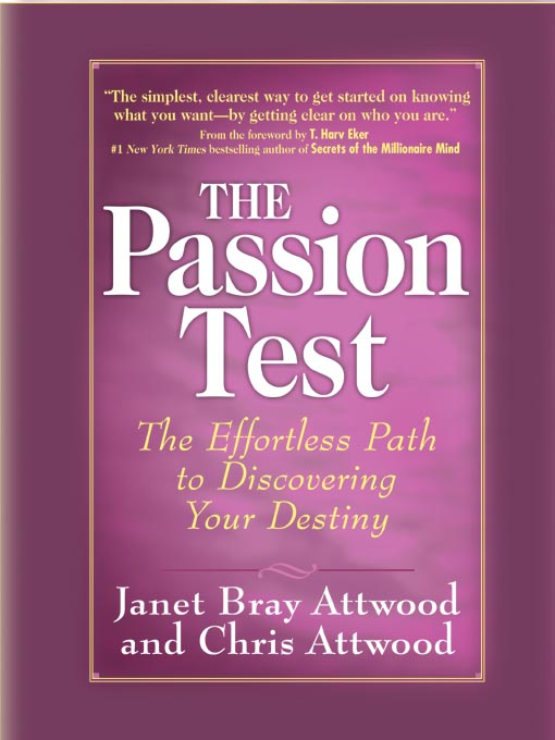 Title details for The Passion Test by Janet Bray Attwood - Wait list